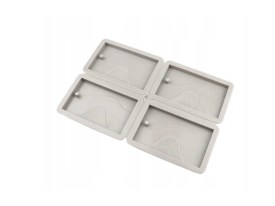 Molde silicona tag aromatico 4 cavidades